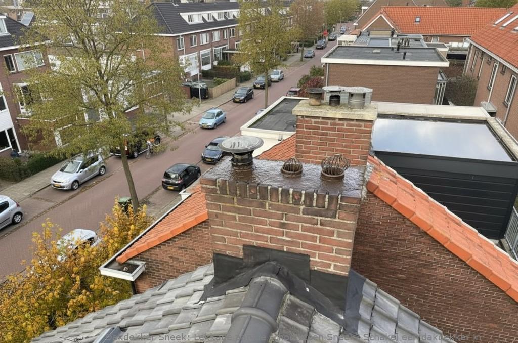 Lekkage Aan De Schoorsteen Sneek
