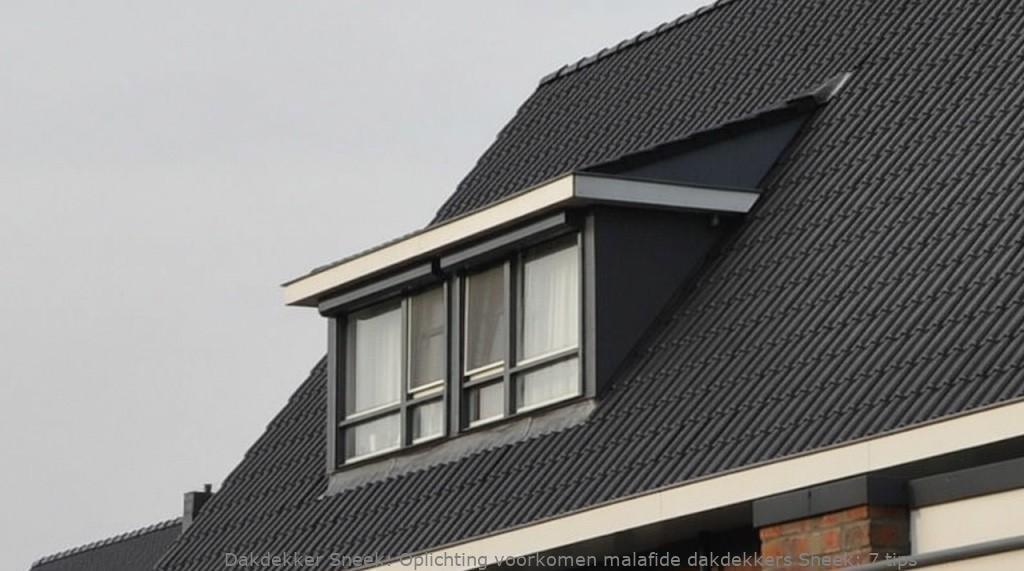 Oplichting Voorkomen Malafide Dakdekkers Sneek
