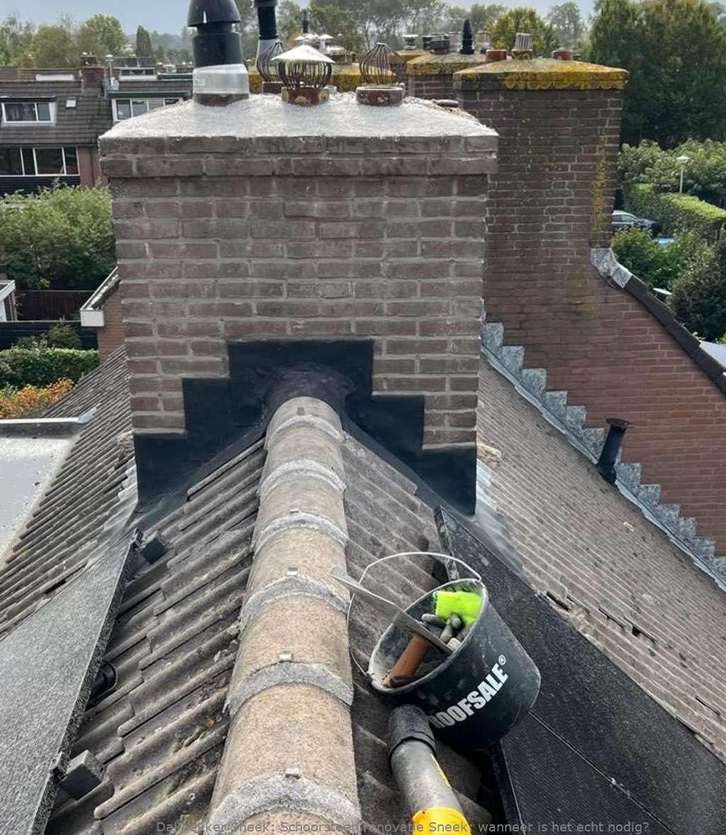 Schoorsteen Renovatie Sneek 1